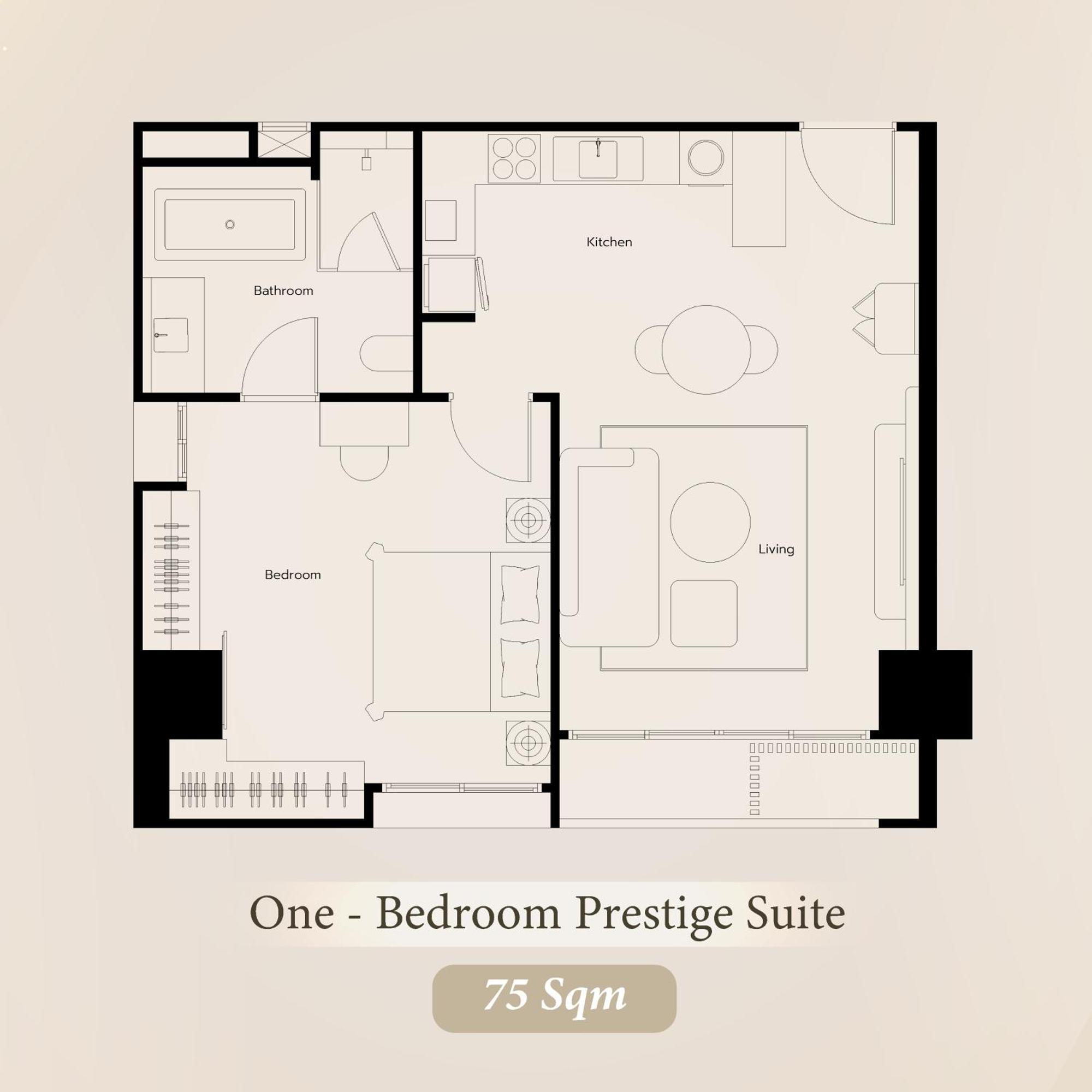 One-Bedroom Prestige Suite