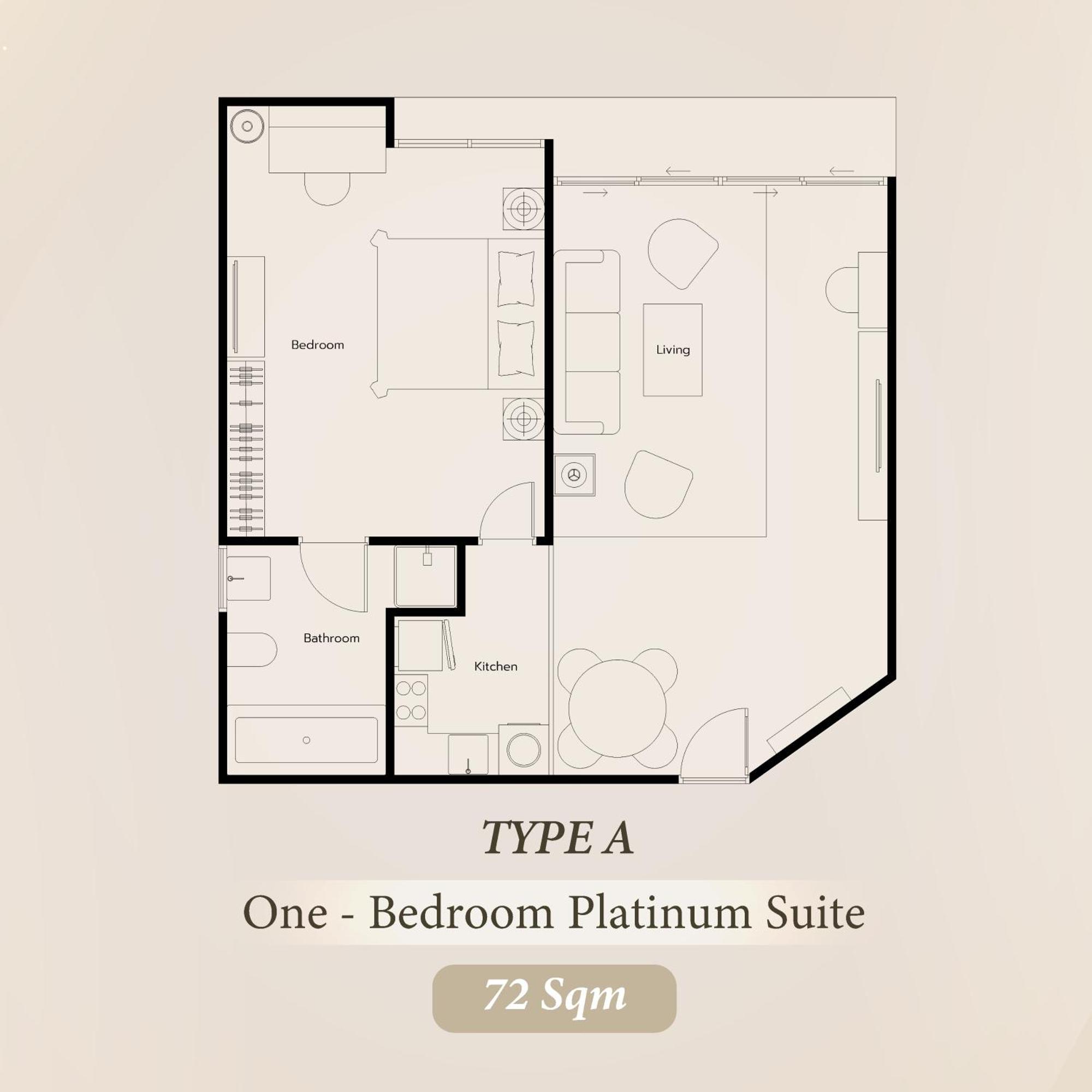 One-Bedroom Platinum Suite